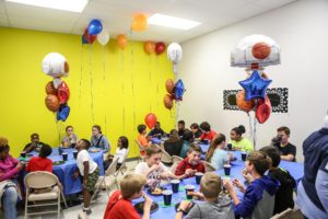 Children's Birthday Party with balloons